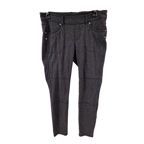 Athleta Pants - Athleta Women's  Knit Pants Leggings Pull On Flat Front Gray Size 31 Athleasure